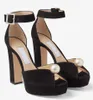 Летняя роскошная женская женская Socorie 120 Sandals Shoes Wears High Heels Strappy Square Heel Patent Peep Toe Lady Lady Sandalias Eu35-43 JC01