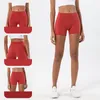 Sexy Fitness Shorts Feminino Ginásio Roupas Cintura Alta Pêssego Quadril Calças Esportivas Correndo Mulheres Yoga Skims Gym Leggings Treino Atlético CX220318