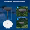 Solar Water Fountain Novelty Lighting 2.5W Solar Fountain Pumps Solar Waters Pump med Battery 3 Moudles Garden Fountai Pool Wate Fountaing Outdoor CreStech