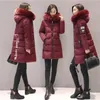 女性のトレンチコート2022女性フード付き温かい洗ったコート冬用ジャケット