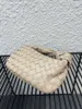 Bolsas de designer BottegassVenetas Bolsas Mini Jodie Woven Sheepskin Knotted Mulheres Luxurys Bolsas de Couro Mulheres Soft Clutch Bolsas Trançadas Underarmqq