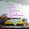 Ohanee Tasarım Özel Led Neon İşaret Işığı Oda Düğün Partisi Doğum Günü Yatak Odası Adı Kişiselleştirilmiş Dekorasyon 220615