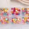 Hair Accessories 20Pcs Small Pins And Clips Girls Cute Colorful Kids Candy Color Sweet Hairpins Cartoons Fashion Baby