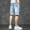 Shorts pour hommes été minces hommes Denim mode plage jean court antivol poche à fermeture éclair Vintage haute qualité marque homme vêtements hommes