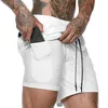 T3E6 22 mode Nya män fitness bodybuilding shorts sommar gym träning andas andas snabba torra sportkläder jogging strandbyxor