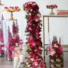 3 pcs Romantique Mode De Mariage Décoration Cylindre Stand Acrylique Socle Plinthe Fleurs Ballons Pilier Rack Pour Anniversaire Enfants Douche Grand Événement Décors Prop