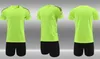 Rabatt 2022 MÄNNER Custom Fußball Trikots Sets männer Mesh training Fußball anzug erwachsene individuelles logo plus nummer Mit Shorts komfortable tragen für gym