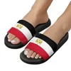 Slippers Egito Bandeira Mulheres Mulheres Sandálias de praia Casual Casual externo calçados confortáveis ​​36-46Slippers