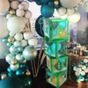 Decorazione per feste Scatola trasparente per palloncini NATALE Natale Proposta di compleanno Layout di confessione Lettera BABY