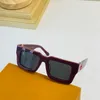 Óculos de sol de grife masculino lentes protetoras 1447 óculos de sol femininos de alta qualidade armação quadrada óculos de marca clássica caixa original