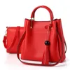 Hbp kadın kılıf çanta moda çantası kadın deri çanta çanta omuz çantası haberci çantası kırmızı 25432