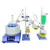 ZZKD LAB Leveringen 5L Laboratorium Kort pad Distillatie met magnetische roerende elektrische verwarmingsmantel inclusief koude put en post thermometer sonde