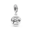 New 925 Sterling Silver Charm Charm Travelm Cat Pingente Fit Pandora Bracelet for Women Gift