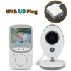 Monitor de vídeo inalámbrico para bebé, intercomunicador con cámara a Color, visión nocturna, monitoreo de temperatura, niñera, 2022 pulgadas, 2,4