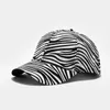 Ball Caps Leopard Zebra Cotton Baseball Cap Regulowane czapki Snapback dla mężczyzn Kobiety Artystyczne retro gorras capball