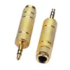 3.5mm to 6.35mm Audio Adapter Connector Earphone Amplifier Audio Adapter Microphone AUX 6.3 3.5 Mm Converter