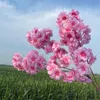 Artificial Cherry Blossom Flowers Long Stem Simulation Sakura Branches Flower for Home Wedding Party Decoration 1282 D37542535