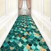 Tapis Reese 3D visuel Folk motif hall salon porche anti-dérapant tapis couloir couloir allée restaurant mariage décor tapis