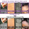 HD Lace Baby Hair Edge 4PCS Strip Human Hair For Black Women Natural Hairline Baby Hair Laid