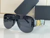 Nya Trend Men Metal Solglasögon Designer Kvinnor Shades Frames Covered Rimless Shield Form Glasögon Fram Högkvalitativ utomhus Kör Polarisator Pink Brown Beach Gift