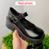 Damesplatform hiel lolita schoenen Japanse stijl mary janes vintage meisjes hoge hak studentenpompen