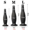 3-sizes Bottle Shape Huge Dildo anal plug Soft Artificial Penis With Strong Sucker Female Vagina Stimulator sexy Toys for couples