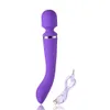 VETIRY puissant double tête gros vibrateurs pour femmes baguette magique masseur de corps jouets sexy pour femme Clitoris Anal stimuler produit