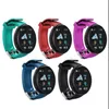 D18 Smart Watch Men Blood Pressure Waterproof Wristbands Smartwatch Women Heart Rate Monitor Fitness Tracker Watch Sport For Android IOS
