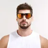 Zonnebril BLOCK Merk Designer Vrouwen Zonnebrillen Reflecterende Coating Vierkant Spied Voor Mannen Rechthoek Brillen OculosSunglasses Belo2