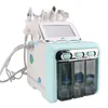 Ny uppgraderad 6 i 1 Portable Hydro Dermabrasion Skin Care Beauty Machine Water Oxygen Jet Hydro Diamond Peeling Microdermabrasion