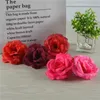 100 pièces diamètre soie artificielle fleur pivoine camélia faux Rose têtes de fleurs pour mariage fête de noël décoratif