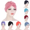 Femmes musulmanes indien Turban chapeau volants chimio casquette bonnet casquettes chapeaux tête enveloppement femmes DE661