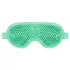 Wielokrotne PVC żelowe koraliki z maską oka Summer Lunch Break Elastyczne kojące relaksujące maski do snu