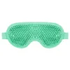 Herbruikbare PVC gel kralen oogmasker zomer lunchpauze flexibele rustgevende ontspannende slaapmaskers