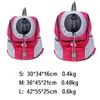 Outdoor Bags Out Double Shoulder Portable Travel Backpack Pet Dog Carrier Bag Front Mesh Head Supplies