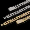 Chains Eskeem 16 Mm Miami Cuban Link Chain For Men Necklace Choker 18K Gold Plated Hip Hop Jewelry ItemsChains