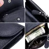 Kvinnors läderfasion Lyxig plånbok för män.