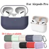 Silicone Cover Case For Airpods Pro Bluetooth Cases Earphone Accessories Skin Protective Case