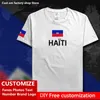 Гаити футболка на заказ фанатов майки DEY название номера бренд футболка High Street Fashion Hip Hop Lose Casual Trub 220616
