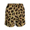 Women's Shorts Women's Faux Cheetah Skin High Waisted Elegant Korean Fashion Oversized Short Pants Summer Printed BottomsWomen's