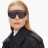 Okulary przeciwsłoneczne ponadgabarytowe tarcza daszek kobiety mężczyźni wiatroszczelne okulary przeciwsłoneczne bez oprawek duże oprawki gogle odcienie Sport UV400 przezroczyste soczewki okulary przeciwsłoneczne