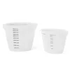 Tasses à mesurer en Silicone, ustensiles de cuisine réutilisables antiadhésifs, remuer et presser, tasse de cuisson, lave-vaisselle Pour cafetière