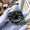 Reloj de tamaño para hombre BP Factory Esfera negra Acero inoxidable Movimiento automático Cristal de zafiro 44 mm Bisel de cerámica Buceo Relojes de natación Caja de regalo