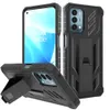 Heavy Duty Belt Clip Rugged Armor Shockproof Cases For OnePlus Nord N200 5G Double Layer Protection Built-in Kickstand Back Cover