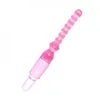 Nxy Anal Beads Vibrador Anal de Cristal Unisex juguetes sexties tapn ana235d