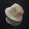 ベレー帽キャンバスkapitalバケツ帽子男性女性高品質ソリッドビンテージキャップトップロゴ調節可能な洗濯品