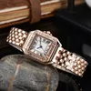 relojes de mujer moda oro rosa pulsera movimiento de cuarzo reloj de vestir estilo de vida impermeable diseño luminoso señora reloj caja de diamantes analógico Montre De Luxe
