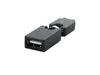 موصلات، فليكس usb مايكرو 5pin ذكر إلى USB2.0 أنثى 360 درجة الدورية دوارة تويست التمديد محول / 10PCS