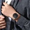 Cwp NIBOSI mode hommes montres haut de gamme de luxe montre à Quartz hommes diamant décontracté maille étanche Relogio Masculino boîte