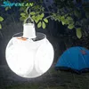 Solar Camping Hängen Licht Laternen Batterie Wiederaufladbare Led Camp Laterne Faltbare Zelt Licht Lampe Für Outdoor Notfall J220531